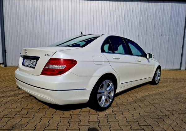 Mercedes-Benz Klasa C cena 35547 przebieg: 396382, rok produkcji 2011 z Wieruszów małe 106